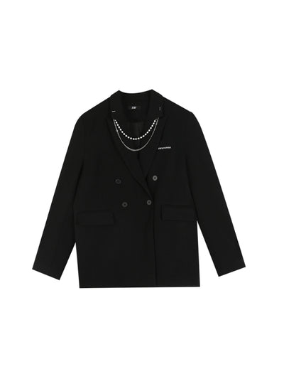 Blazer Británico de Corte Moderno Personalidad Urbana - Image 7