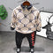 Conjunto Infantil de Suéter con Alfabeto, Camisa y Pantalón