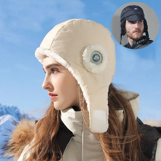 Gorro de Plumón para Ciclismo Mujer - Impermeable, Cortaviento y Cálido