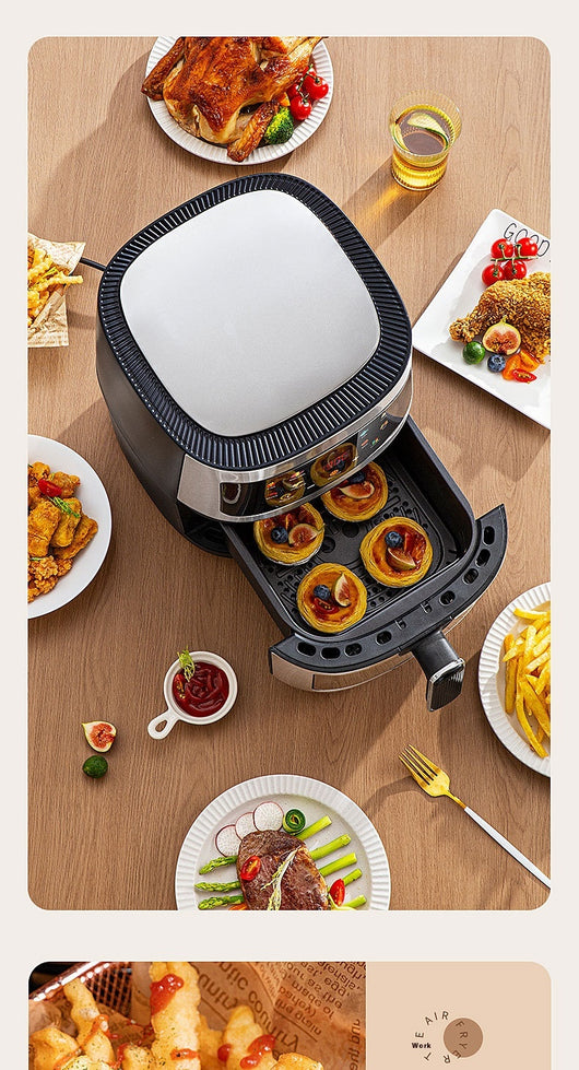 Freidora de Aire Multifunción Gran Capacidad - Horno Eléctrico para el Hogar - Image 11