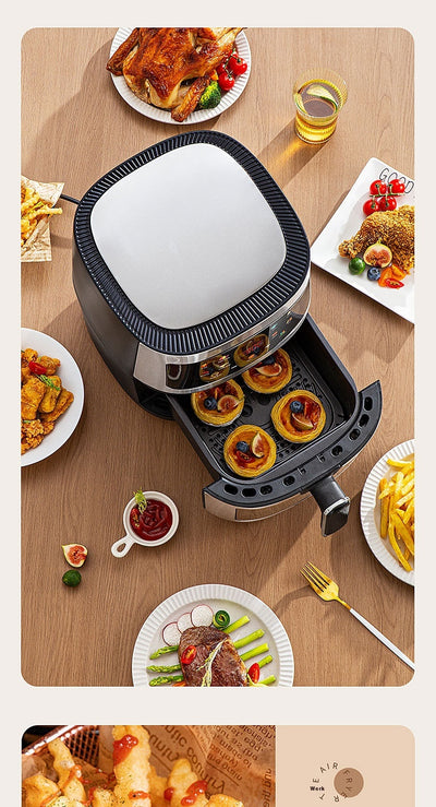 Freidora de Aire Multifunción Gran Capacidad - Horno Eléctrico para el Hogar - Image 11