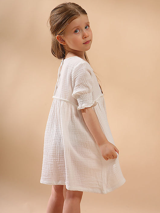 Vestido Niña Algodón Doble Capa - Confort y Estilo - Image 4