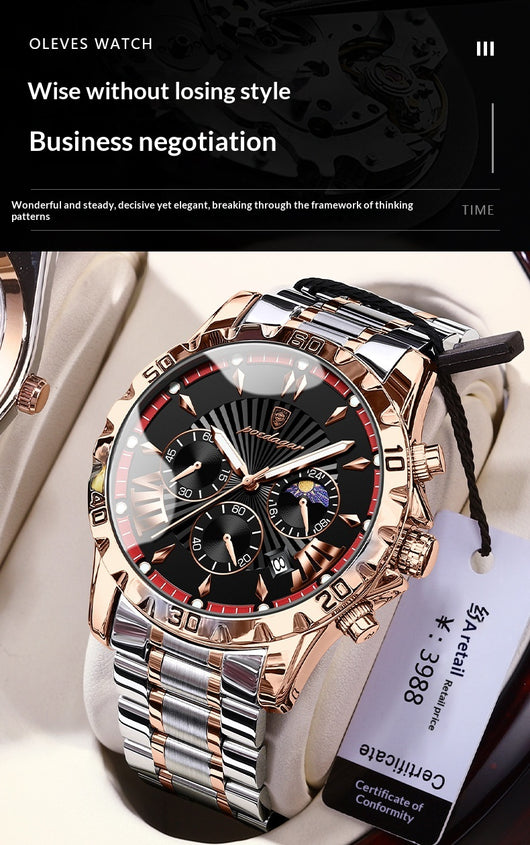 Reloj Deportivo Multifunción Resistente al Agua para Hombre - Image 12