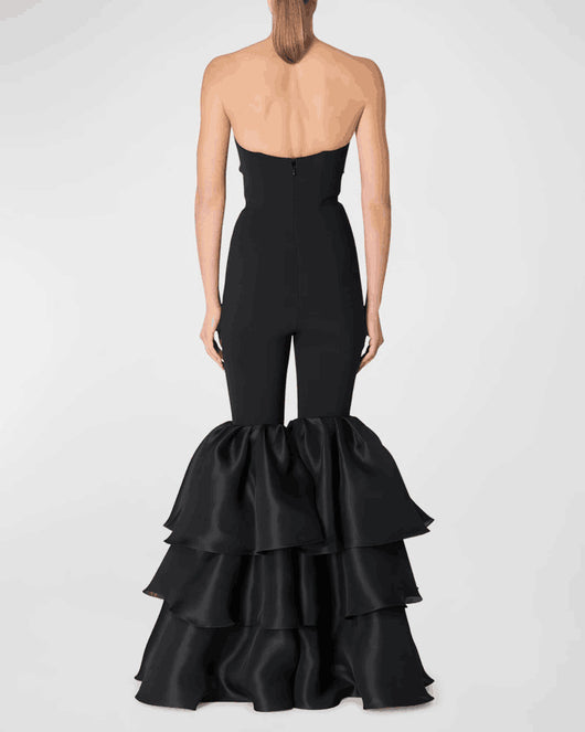 Jumpsuit Elegante Tubo con Diseño Bandage para Mujer - Image 3