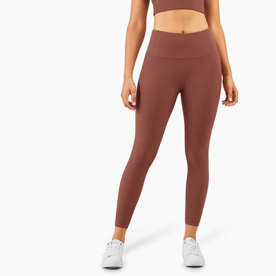Leggings Nude de Cintura Alta con Textura Acanalada - Image 12