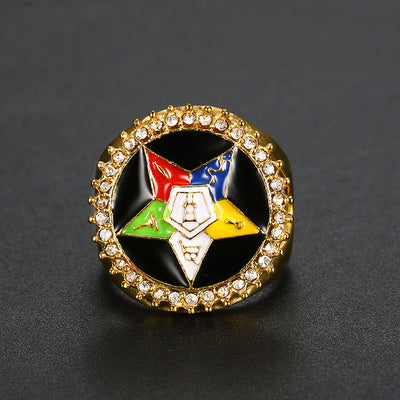 Anillo de Acero Inoxidable Estrella Personalidad Creativa - Image 15