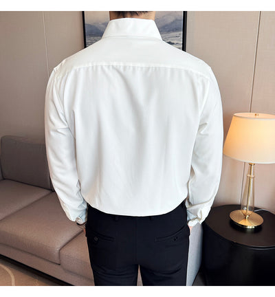 Camisa Denim de Manga Larga para Hombre - Image 16