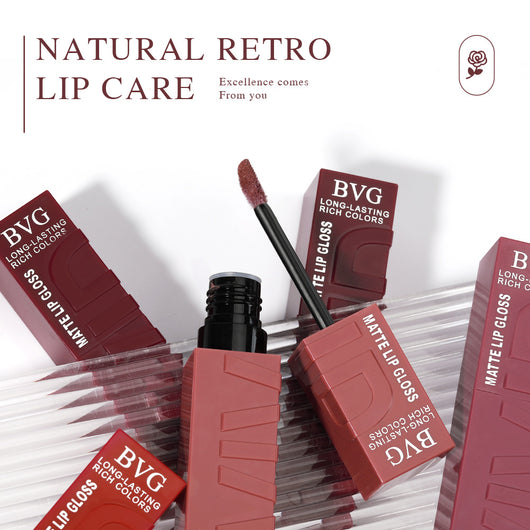 Set de Lacas de Labios Mate Larga Duración - Fórmula Antidesvanecimiento - Image 3