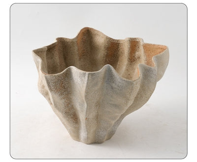 Jarrón Decorativo de Cerámica Grande Estilo Silencioso para Escritorio - Image 7