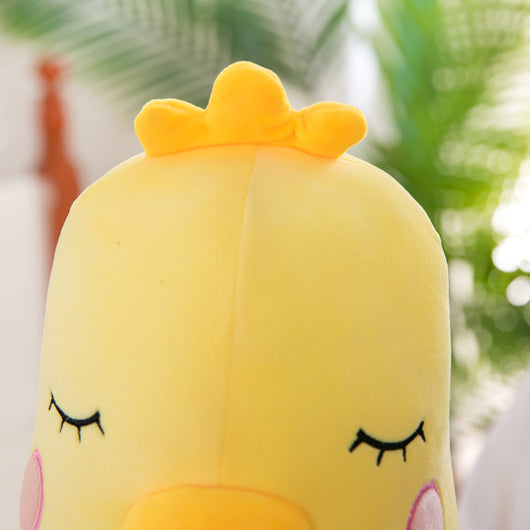 Almohada Decorativa Pollito Amarillo con Patas Largas - Image 3