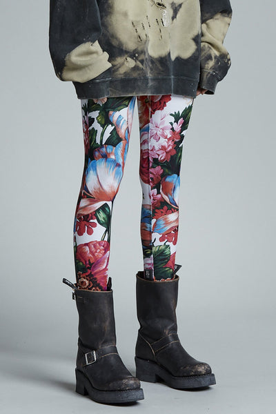 Leggings Falda Estampado Mariposas Floral Retro - Image 14