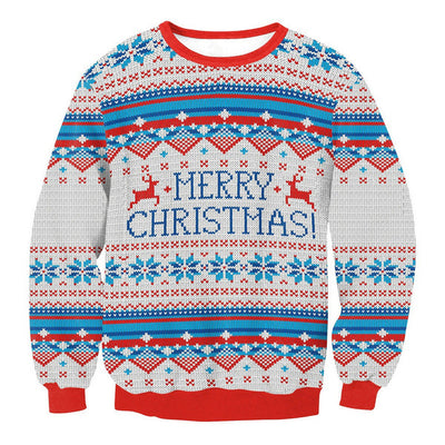 Sudadera Navideña 3D para Hombre con Estampado Poliéster - Image 23