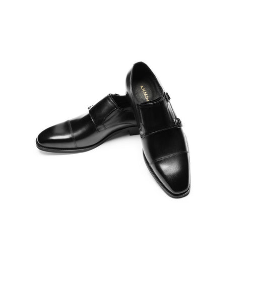 Zapatos de Cuero Premium para Hombre con Doble Hebilla - Estilo Ejecutivo - Image 9