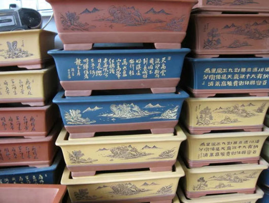 Macetas Grandes de Arcilla Yixing Púrpura para Flores - Image 6