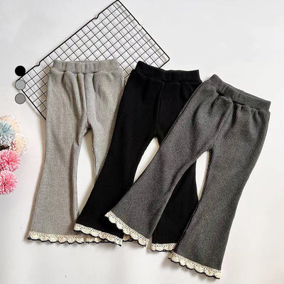Pantalones Casual Versátiles para Niñas - Diseño Delgado Combinable - Image 8