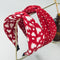 Diadema Ancha de Tela con Estampado Boho Chic
