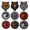 Parche Lobo Vikingo con Velcro para Brazalete y Mochila