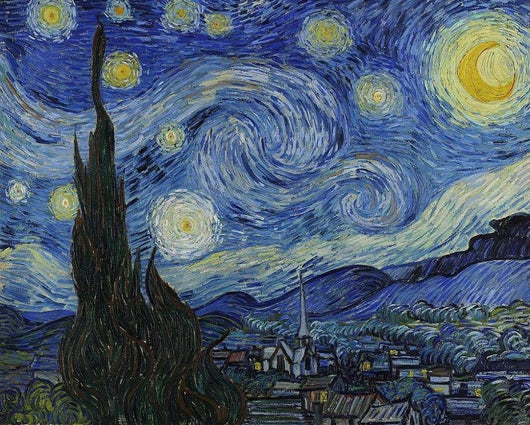 Cuadro de Diamantes La Noche Estrellada de Van Gogh - Image 11