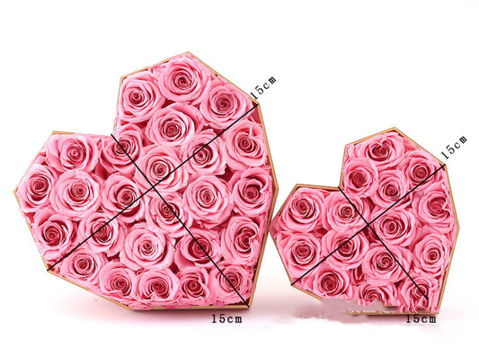 Caja de Regalo Día de la Mujer con Flores Preservadas y Rosas para Novia - Image 2