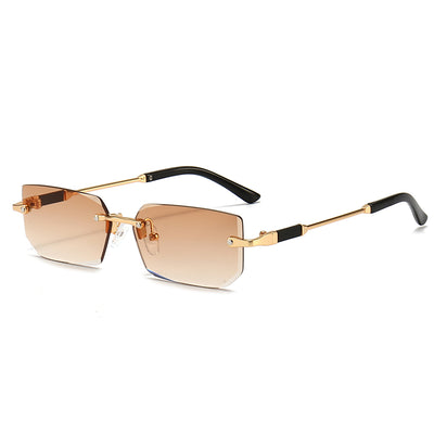 Gafas de Sol Rimless Transparentes para Mujer - Image 11