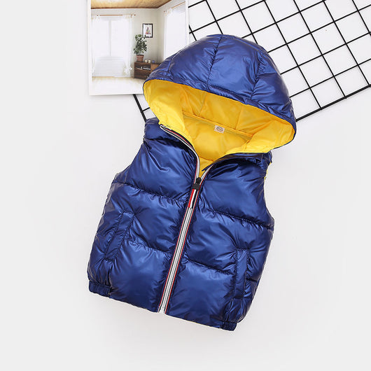 Chaleco con Capucha para Niños - Abrigo Otoño e Invierno - Image 10