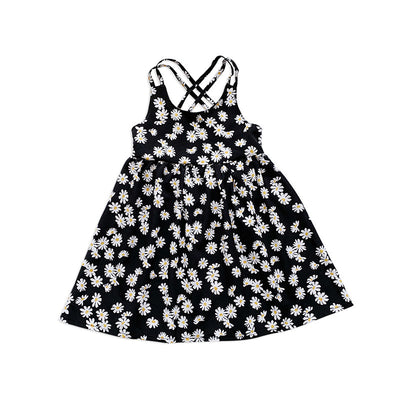 Vestido Princesa Estilo Occidental para Niña - Verano con Tirantes