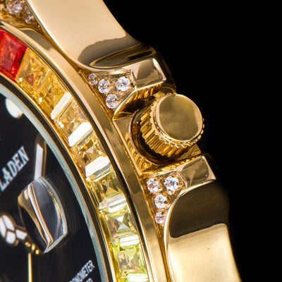 Reloj de Acero Inoxidable para Hombre con Diamantes y Esfera Luminosa - Image 12