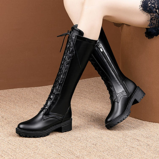 Botas Hasta la Rodilla para Mujer - Estilo y Comodidad
