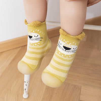 Calcetines Zapato Antideslizante de Tubo Medio para Bebés y Niños Pequeños - Image 2