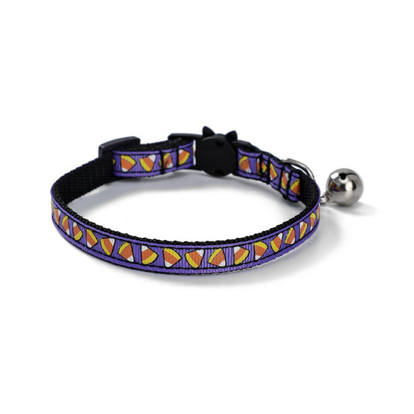 Collar de Halloween para Gato y Cachorro con Hebilla de Seguridad