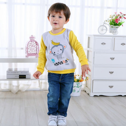 Suéter Infantil Cuello Redondo Manga Larga Base - Image 13