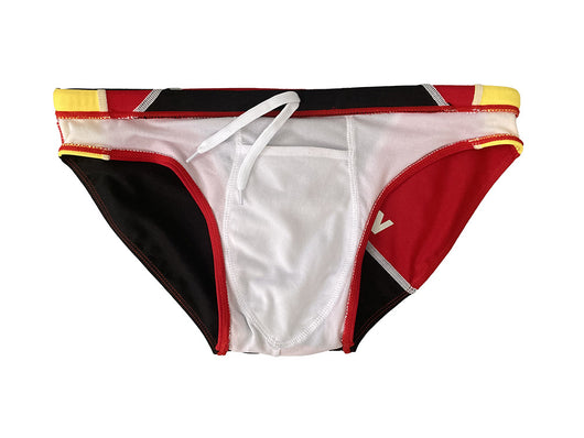 Traje de Baño Ajustable con Combinación de Colores para Hombre - Image 9