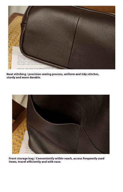 Bolso Bucket de Cuero Suave para el Día a Día - Image 14