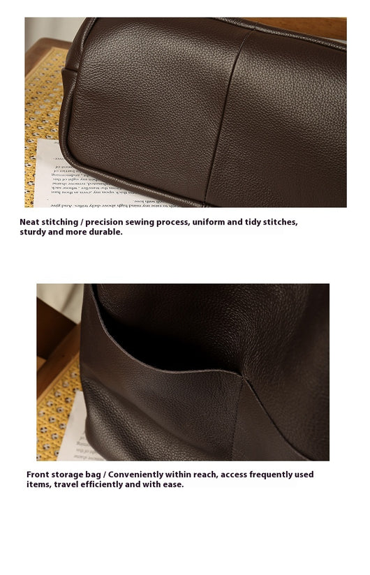 Bolso Bucket de Cuero Suave para el Día a Día - Image 14