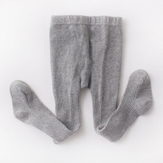 Leggings Infantiles de Algodón con Rayas Verticales Delgadas - Image 11