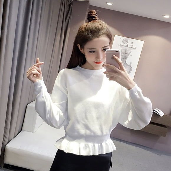 Blusa Suéter Ajustador de Cintura para Mujer