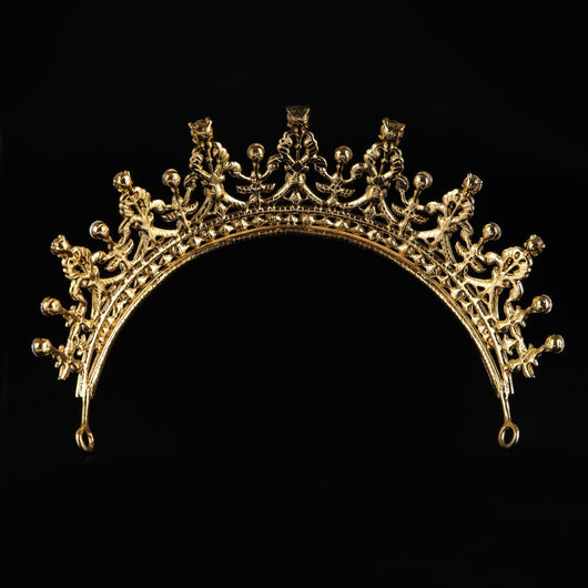 Corona Nupcial Reina - Tocado de Novia Elegante - Image 8