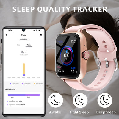 Reloj Inteligente con Monitor de Frecuencia Cardíaca y Presión Arterial - Image 15