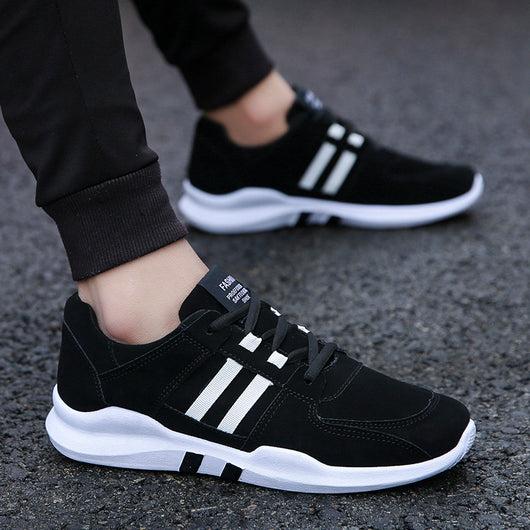 Zapatos Casuales para Hombre con Diseño Colorblock y Cordones - Image 6