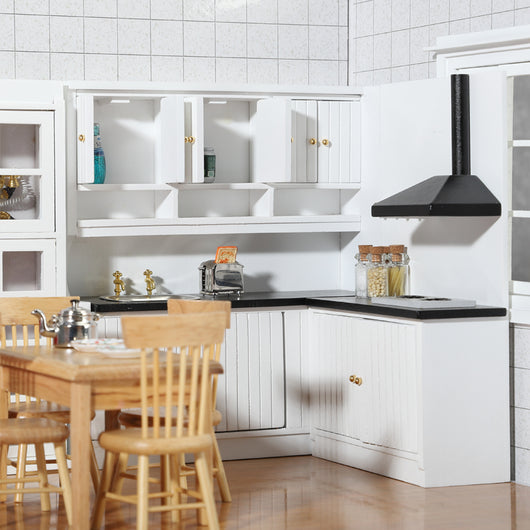 Mesa de Cocina en Miniatura - Mueble Decorativo para Dioramas y Escenas - Image 4