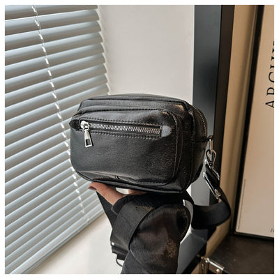 Bolsa Crossbody Cuadrada Estilo Occidental con Correa Ancha - Práctica y Elegante - Image 42
