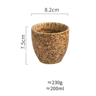 Taza de Té Cerámica Japonesa con Decoración Artesanal - Image 4