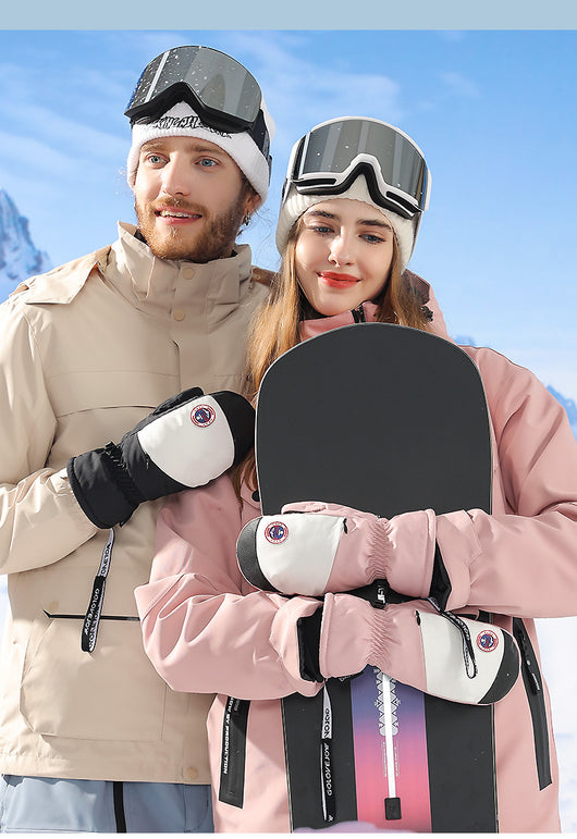 Guantes de Snowboard para Mujer Impermeables con Pantalla Táctil y Forro Térmico - Image 27