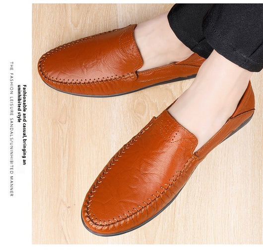Zapatos de Cuero Gamuza para Hombre - Estilo Ejecutivo Casual - Image 27