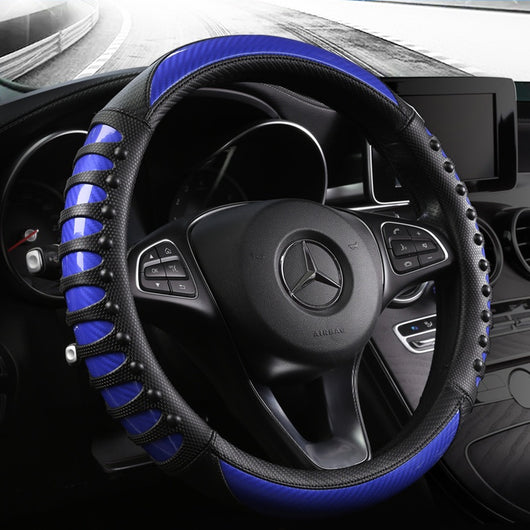 Funda de Volante de Cuero y Silicona para Todas las Estaciones - Image 4