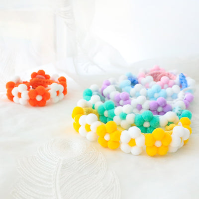 Collar Ajustable Tejido con Flores para Mascotas - Image 8