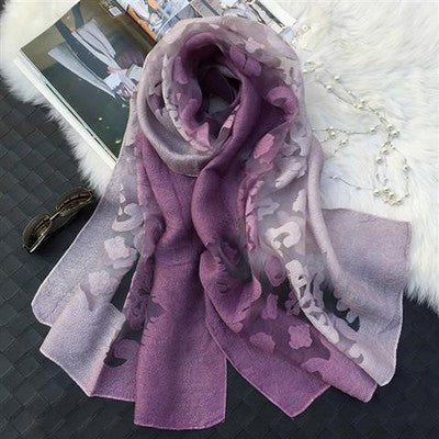 Pañuelo de Encaje Organza con Degradado de Color - Image 34