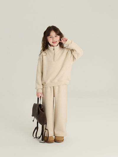 Conjunto Deportivo Infantil con Sudadera Polar y Pantalón Recto - Image 20