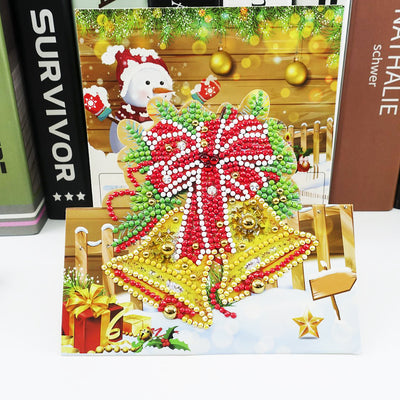 Tarjetas de Felicitación 5D con Pintura de Diamantes - Diseños Navideños y Cumpleaños Infantiles - Image 14