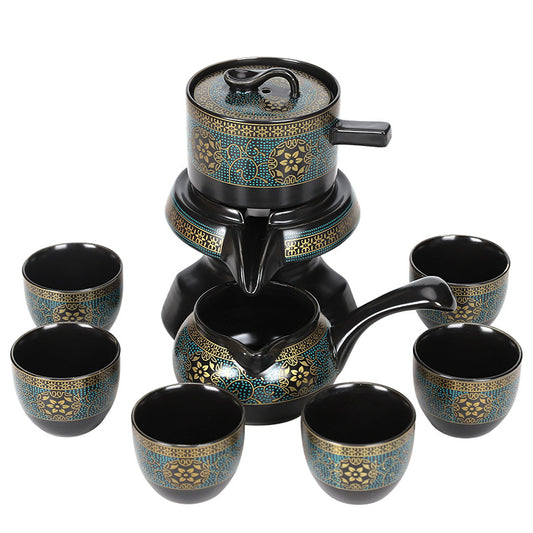 Juego de Té Semiautomático Lazy - Set Completo para el Hogar